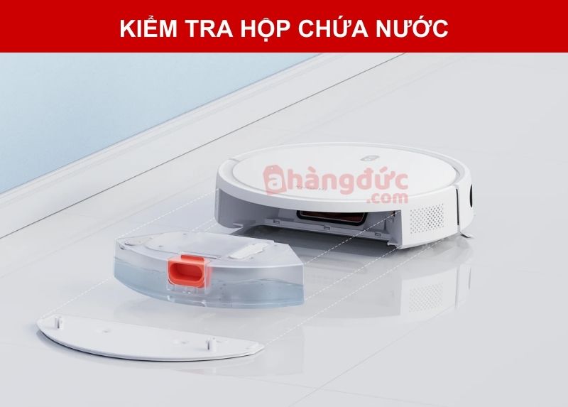 Kiểm tra hộp chứa nước