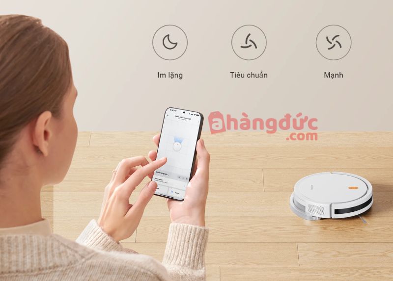 Làm chủ robot qua ứng dụng Mi Home