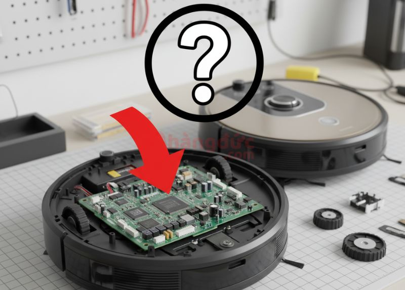 Hỏng một bộ phận, 'vứt' cả con robot. Đây là rủi ro lớn nhất khi linh kiện thay thế gần như không tồn tại.