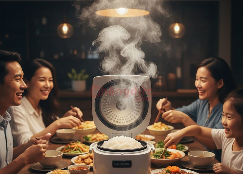 Một chiếc nồi cơm khỏe mạnh là khởi nguồn cho những bữa ăn gia đình ấm nóng và trọn vẹn yêu thương.