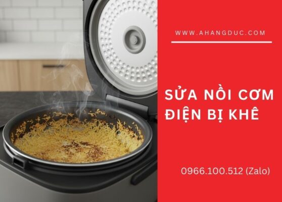 Sửa nồi cơm điện bị khê