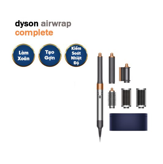 Máy tạo kiểu tóc Dyson Airwrap Complete – chuyên gia tạo kiểu tóc hoàn hảo
