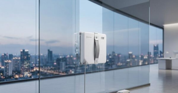 Robot lau kính Ecovacs Winbot Mini 2 5 Robot lau kính Ecovacs Winbot Mini 2 1