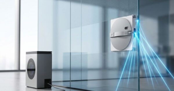 Robot lau kính Ecovacs Winbot W3 Omni 3
