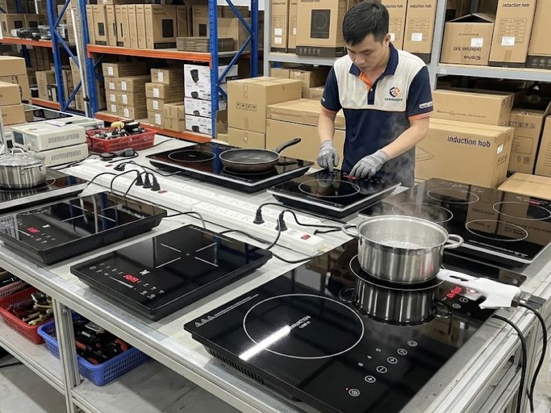 cho thuê bếp từ 2