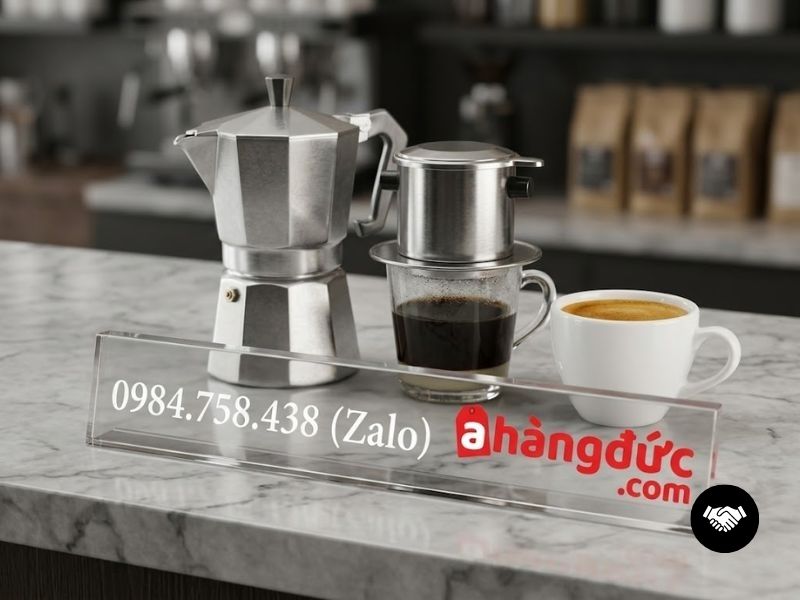Hướng Dẫn Cách Pha Cà Phê Bằng Bình Pha Cafe Moka Pot Chuẩn Barista Ý 6 Bảng So Sánh Bình Moka Pot, Pha Phin Và Espresso