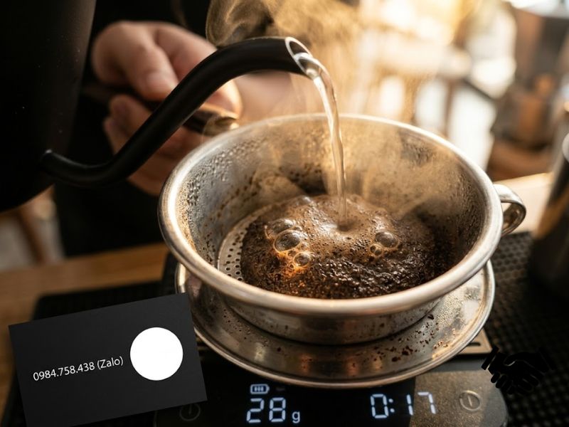 Phin Pha Cà Phê: Cách Pha Cafe Phin Chuẩn Định Lượng Kinh Doanh 8 Cách pha cafe phin chuẩn_ Cầm tay chỉ việc từng giây