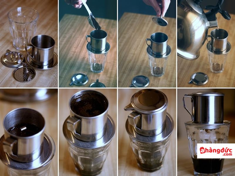 3 cách làm cafe ngon chuẩn vị: Top những điều mà không phải ai cũng biết. 16 Các bước pha phin nhỏ (Dùng cho cá nhân)