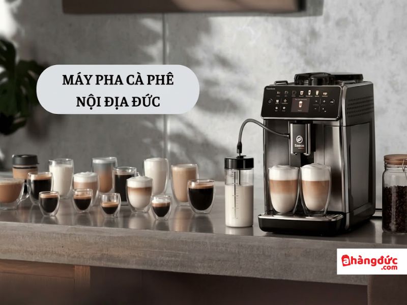 Các dòng máy pha cafe của Đức 