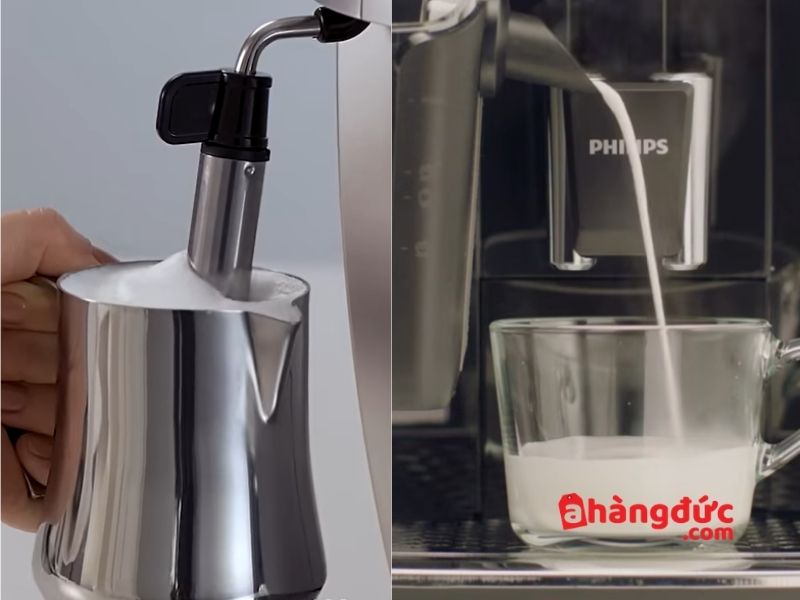 Hệ thống đánh sữa và tạo bọt