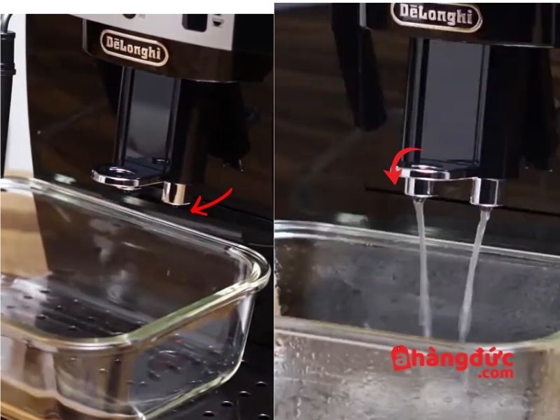 Kích hoạt chế độ Descale