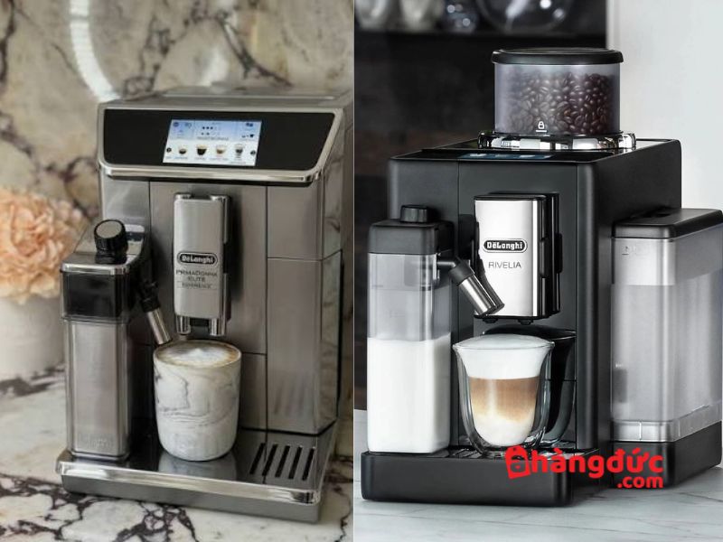 Máy cà phê DeLonghi PrimaDonna Elite Experience và Rivelia