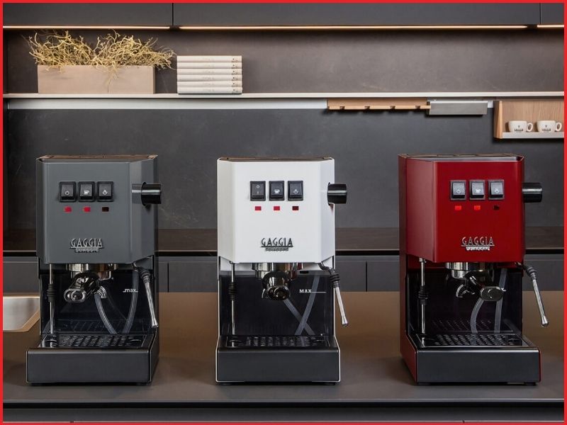 Máy pha cà phê Gaggia Classic E24_ Biểu tượng Espresso sản xuất 100% tại Ý