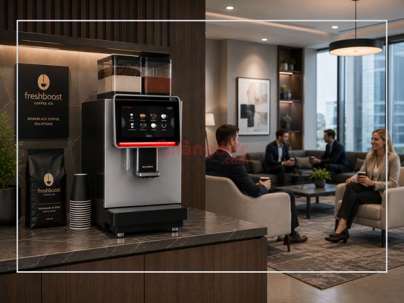 Máy pha cà phê tự động cho khách sạn Dr Coffee F2-H