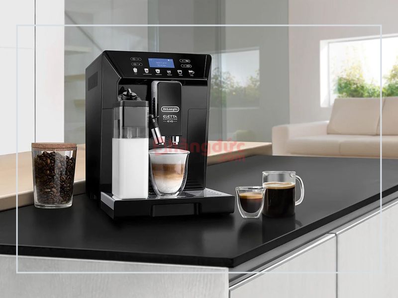 Máy pha cà phê tự động cho siêu thị tiện lợi DeLonghi ECAM44.660.B (2)