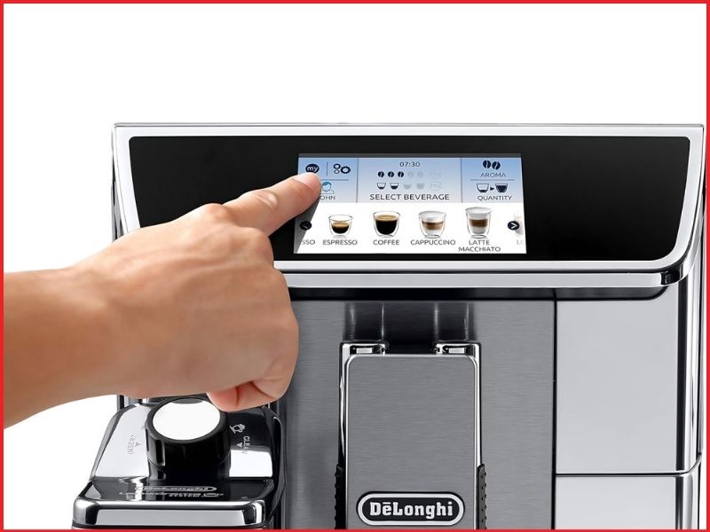sáng bóng cùng màn hình cảm ứng màu TFT 4.3 inch cực lớn